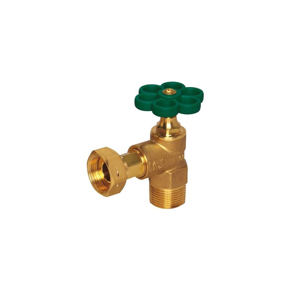 Flamco Geradsitzventil-Eckausführung DN 15 3/4" Außengewinde x 3/4" Innengewinde - Tül... FLAMCO-M1241830 4018919005388 (Abb. 2)