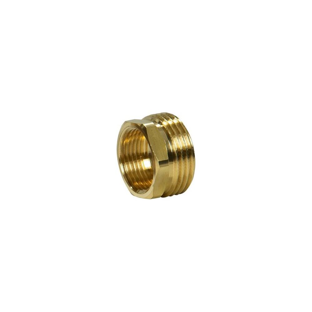 Flamco Gewindeanschlussstück Innengewinde 3/4" x Außengewinde 1" Messing roh, G 3/4" I... FLAMCO-M1270370 4018919008488 (Abb. 2)