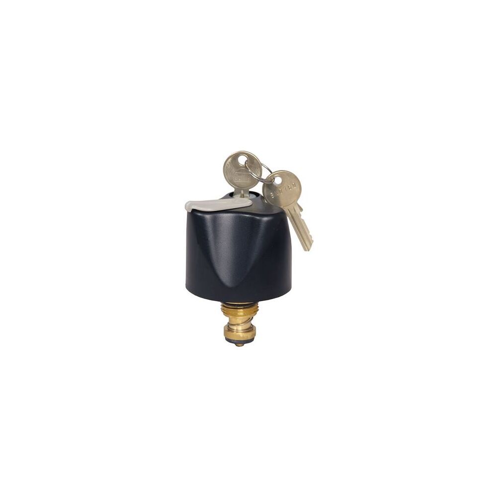 Flamco Oberteil für Auslaufventile, schwarz abschließbar, mit Rückflussverhinderer... FLAMCO-M1309650 4018919056540 (Abb. 2)