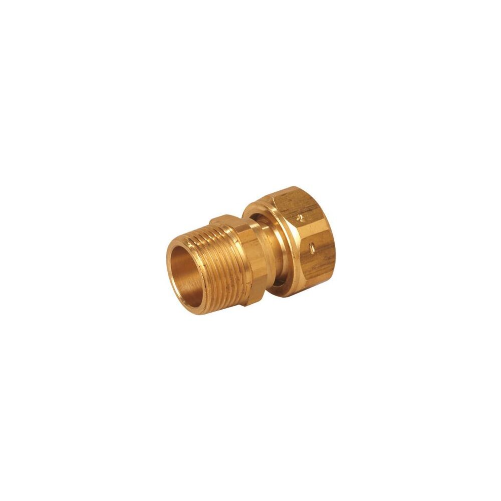 Flamco Verschraubung Innengewinde G 3/4" x Außengewinde G 3/4" blank... FLAMCO-M1394100 4018919020398 (Abb. 2)