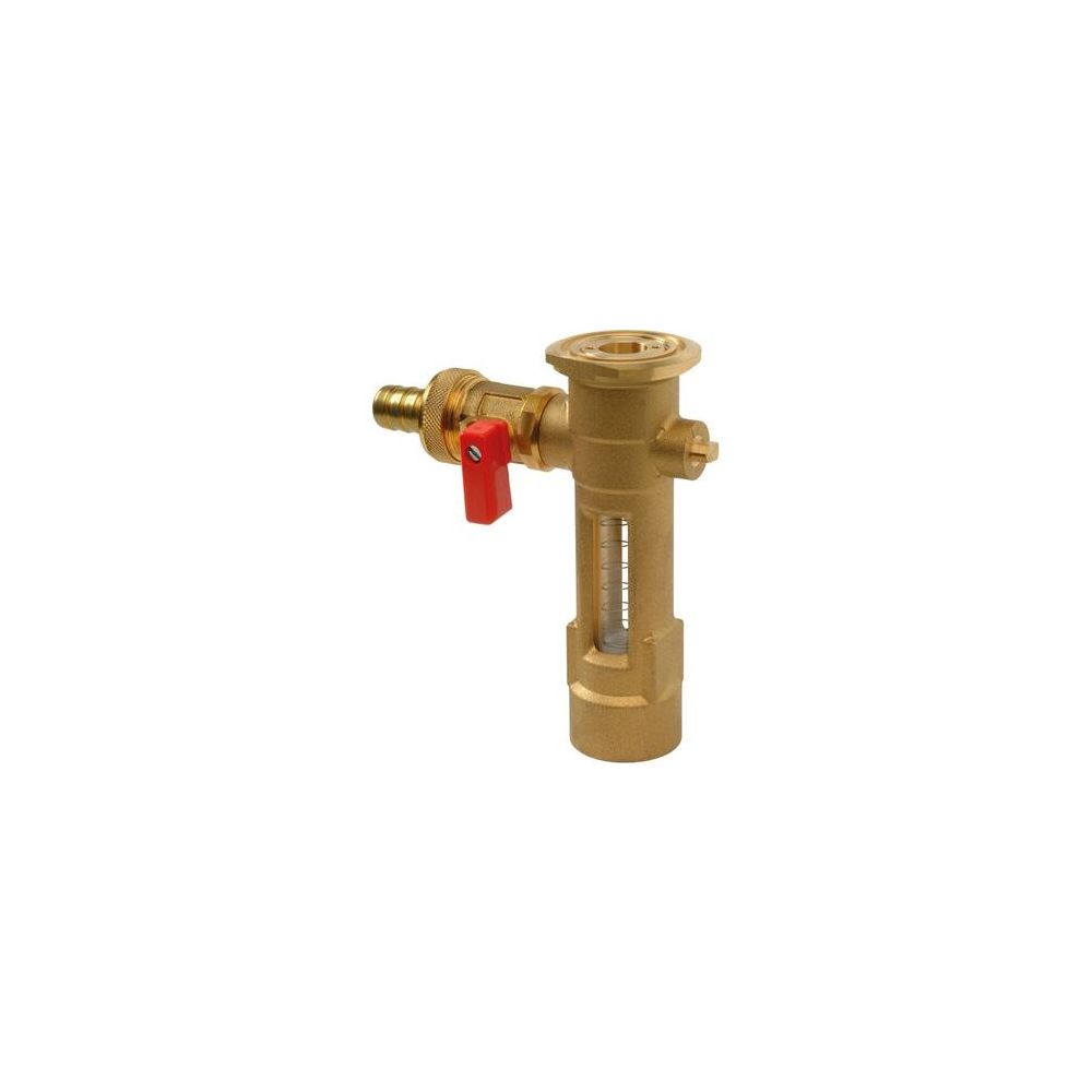 Flamco Volumenstrommesser 3/4" Innengewinde x Flansch 44,5 1,5-22l/min... FLAMCO-ME-20681.8 4016715131348 (Abb. 2)