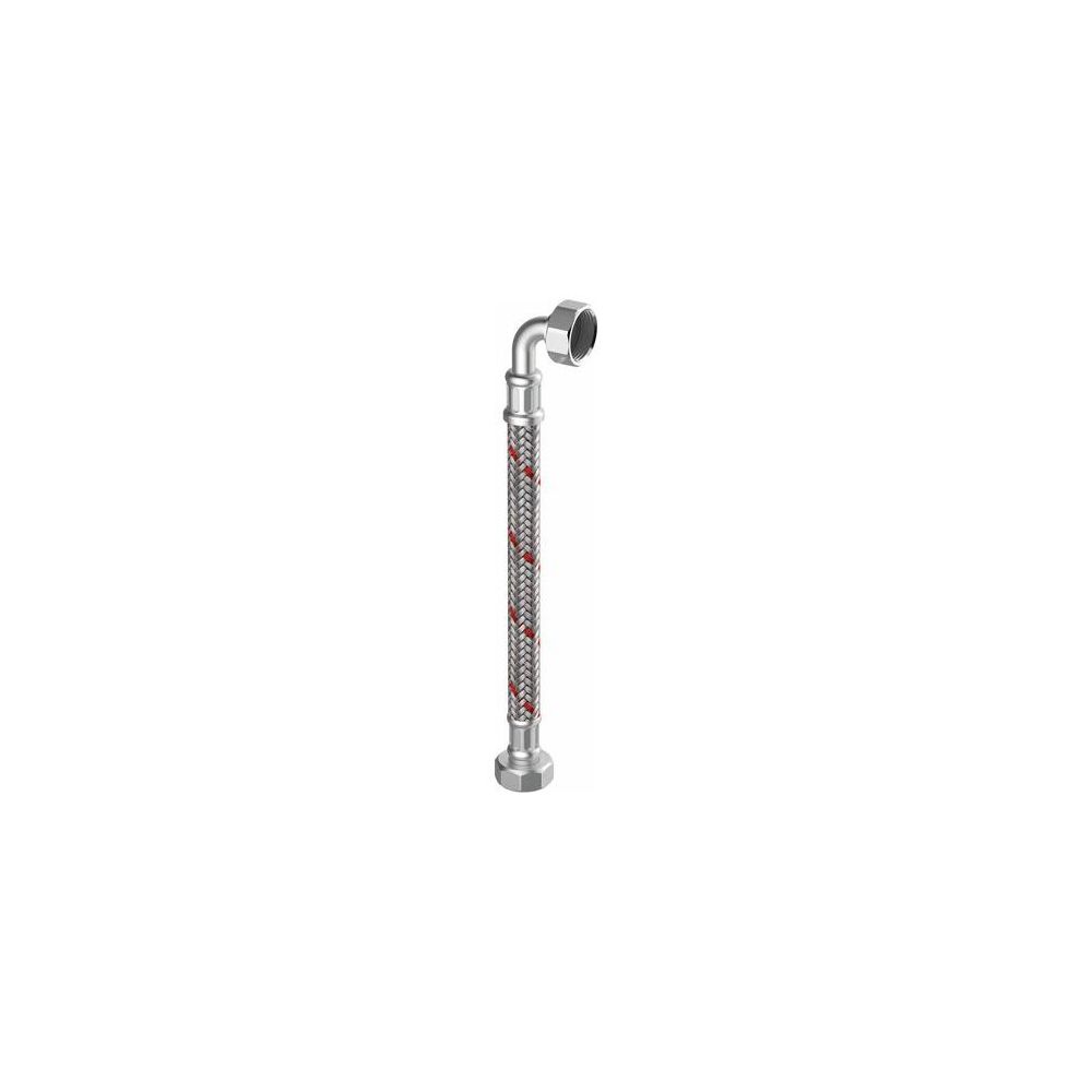 Flamco Meiflex Panzerschlauch Heizung/Klima 1/2" Innengewinde x 1/2" Bogen, 700mm... FLAMCO-M4327.1221.70 4016715002211 (Abb. 2)