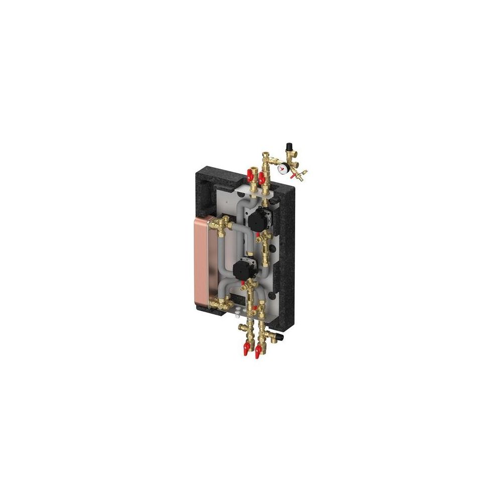 Flamco Wärmetauscher-Solarstation Solar mit Grundfos UPM3 Hybrid 15-70... FLAMCO-M45140.16 4016715020109 (Abb. 2)