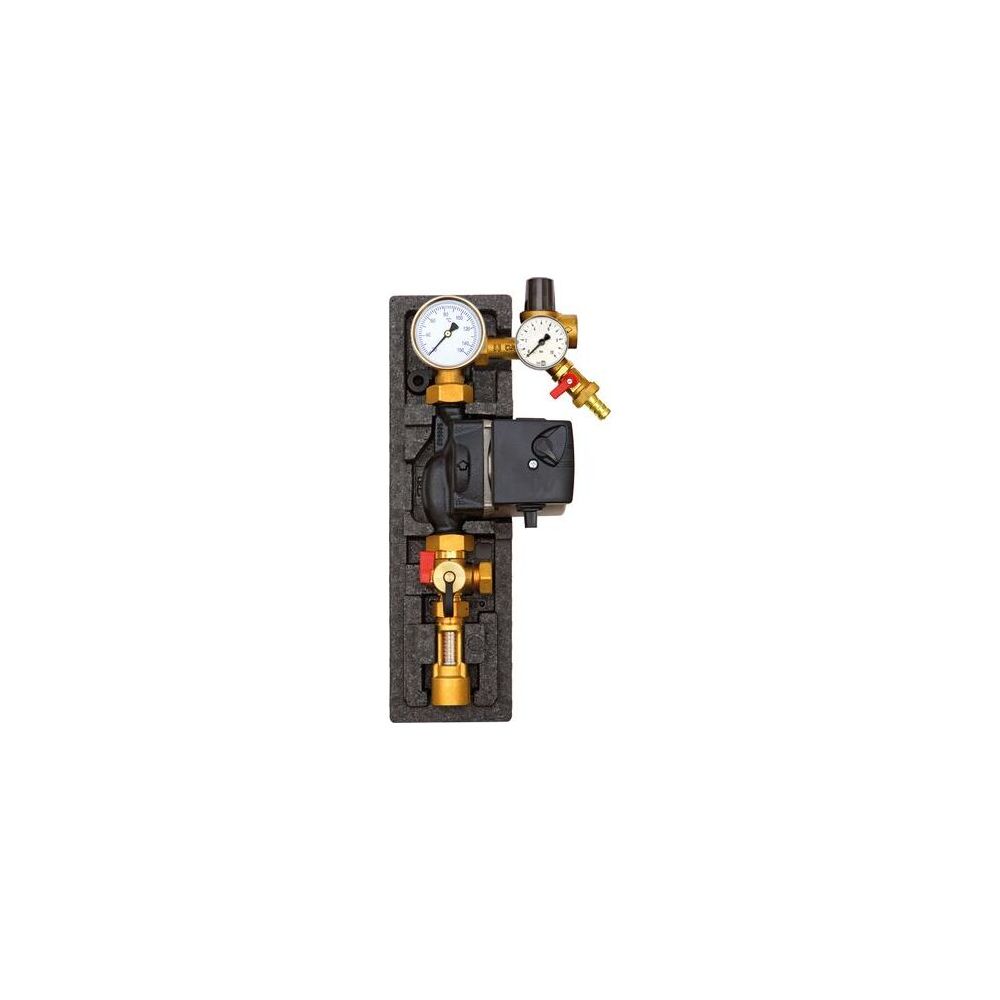 Flamco Einstrang Solarstation S 3/4", mit Grundfos UPM Hybrid 15-70 PWM... FLAMCO-M45719.9 4016715023131 (Abb. 2)