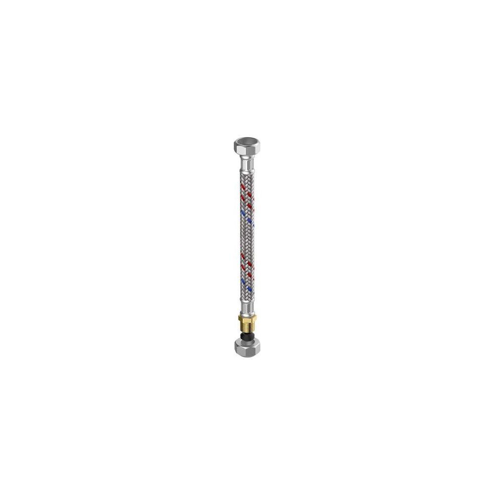 Flamco Meiflex Panzerschlauch Messinganschluss S/H/K 3/8" Innengewinde x 10mm KLV... FLAMCO-M5715.2210.50 4016715023780 (Abb. 2)