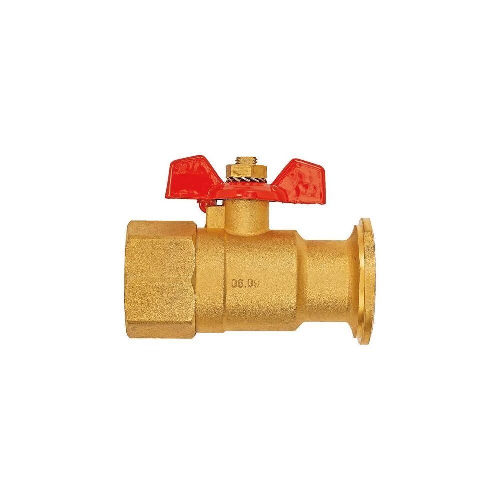 Flamco Kugelhahn 1" Innengewinde + Überwurfmutter 1 1/2"... FLAMCO-ME-61810 4016715021748 (Abb. 2)
