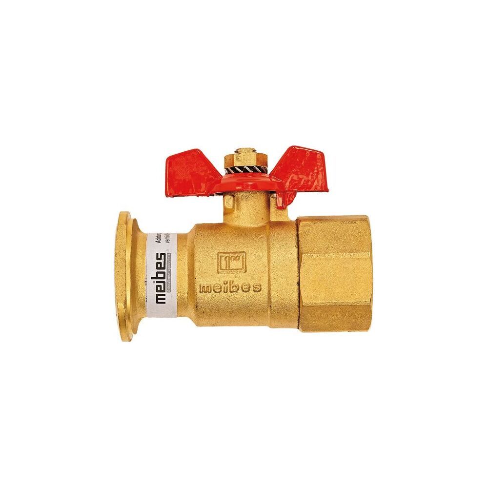 Flamco Kugelhahn mit Schwerkraftbremse 1 1/4" Flansch x 1 1/4" Innengewinde, Luftschleus... FLAMCO-M61861 4016715008220 (Abb. 2)