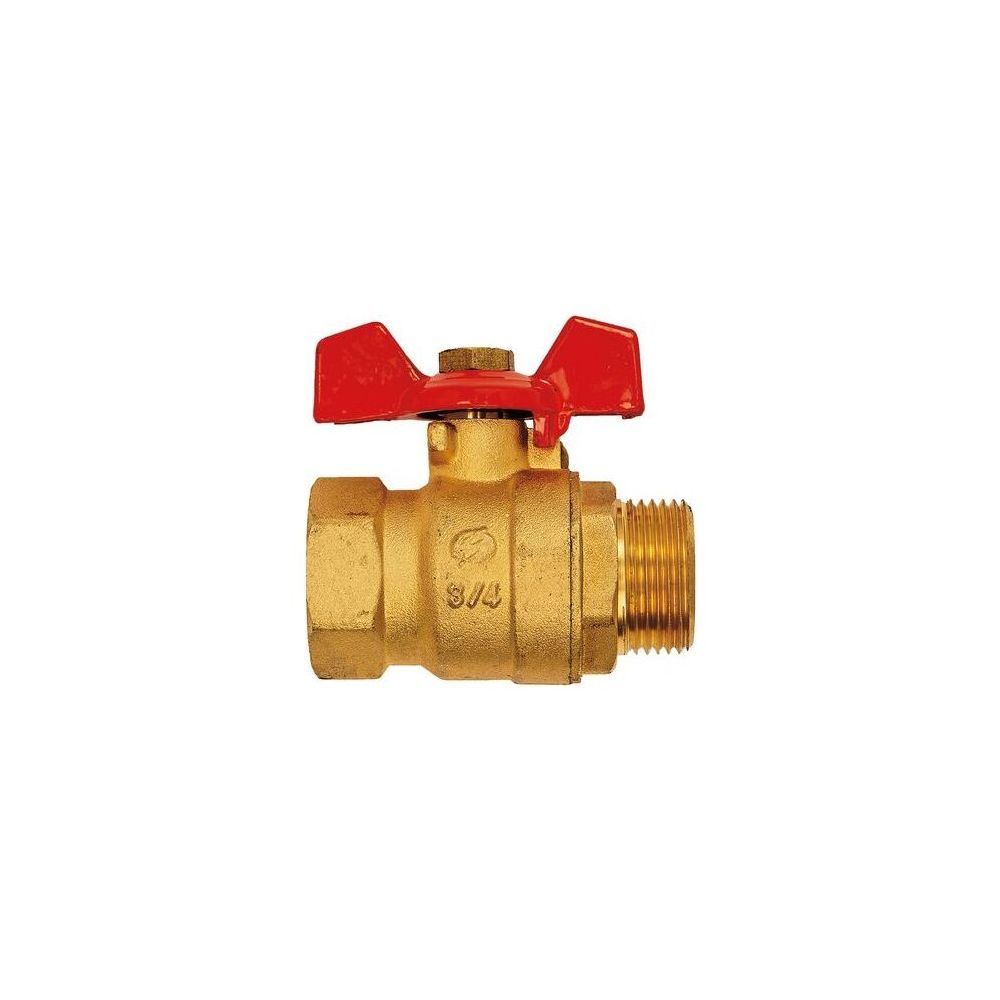 Flamco Kugelhahn 1/2" Innengewinde x 1/2" Außengewinde... FLAMCO-M61972.3 4016715117298 (Abb. 2)