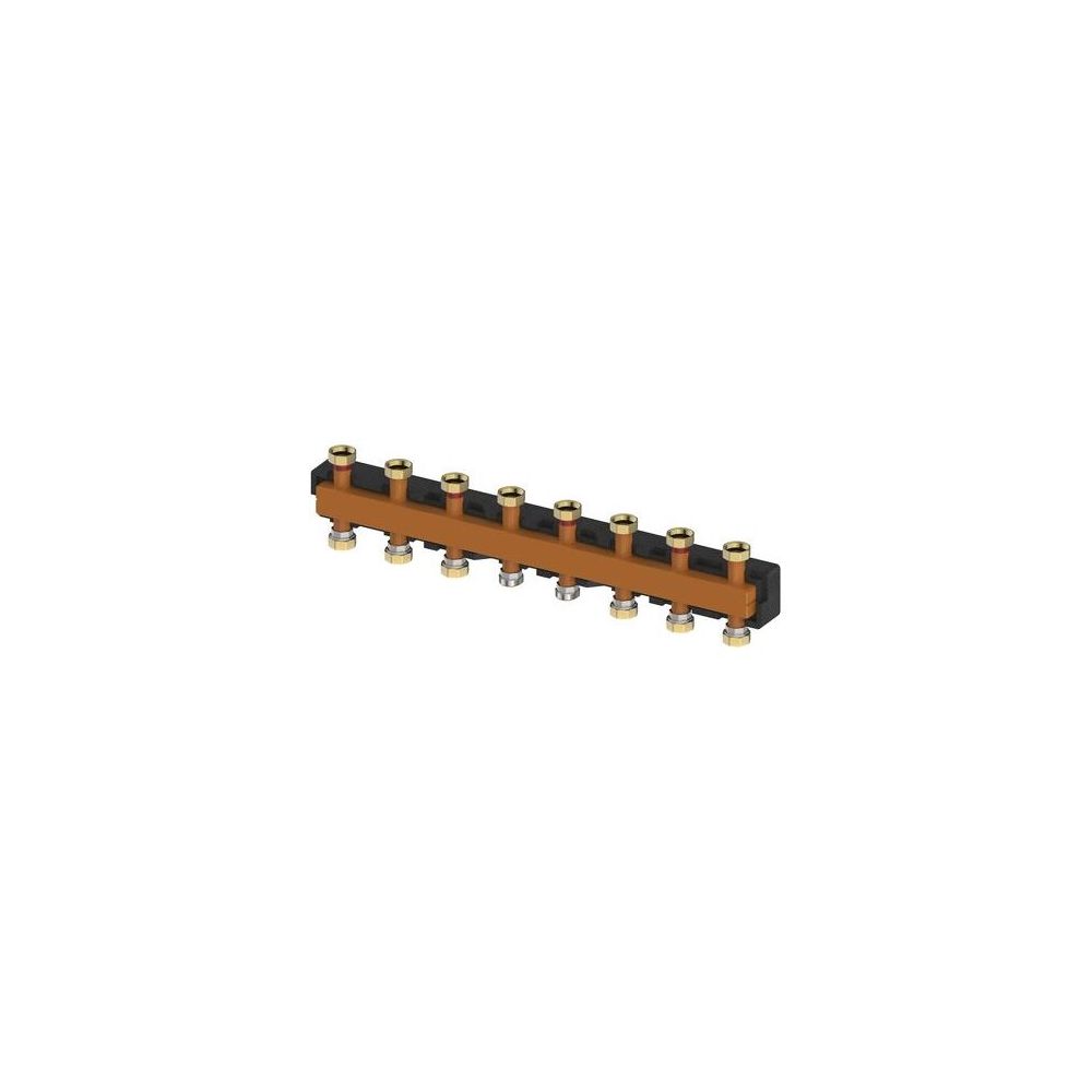 Flamco Verteilerbalken 4-fach, bis 7 Heizkreise, bis 70kW... FLAMCO-M66301.4 4016715009159 (Abb. 2)