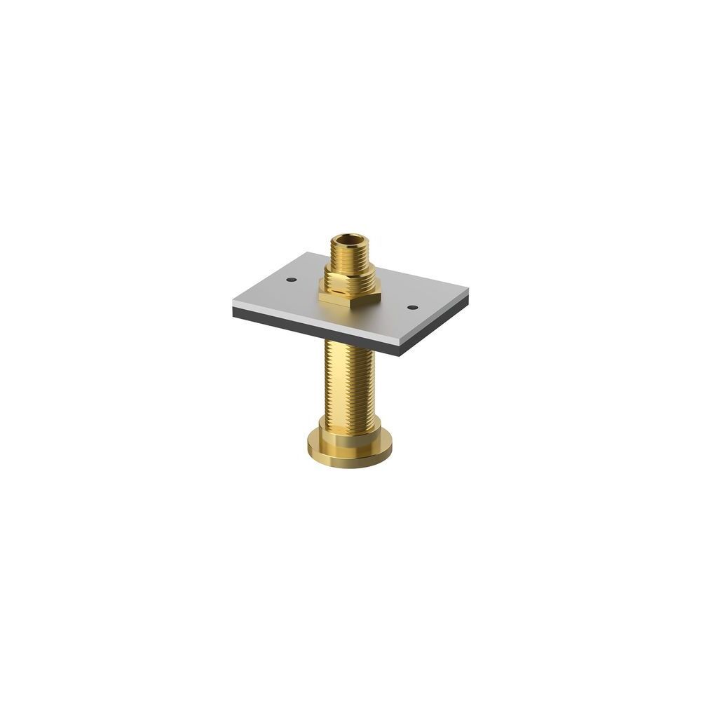Flamco Einzelplatte 100x44x3mm gummiert 1/2" Innengewinde, Länge 8-35mm... FLAMCO-M66335.20GKI 4016715024329 (Abb. 2)