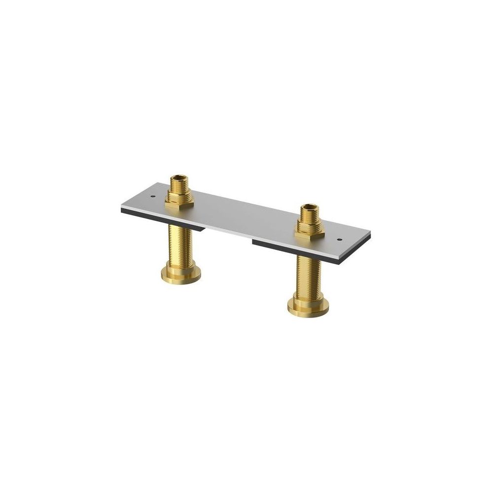 Flamco Doppelplatte 250x44x3mm, AA 150mm 1/2" Innengewinde, Länge 8-70mm... FLAMCO-M66335.22GMI 4016715024480 (Abb. 2)