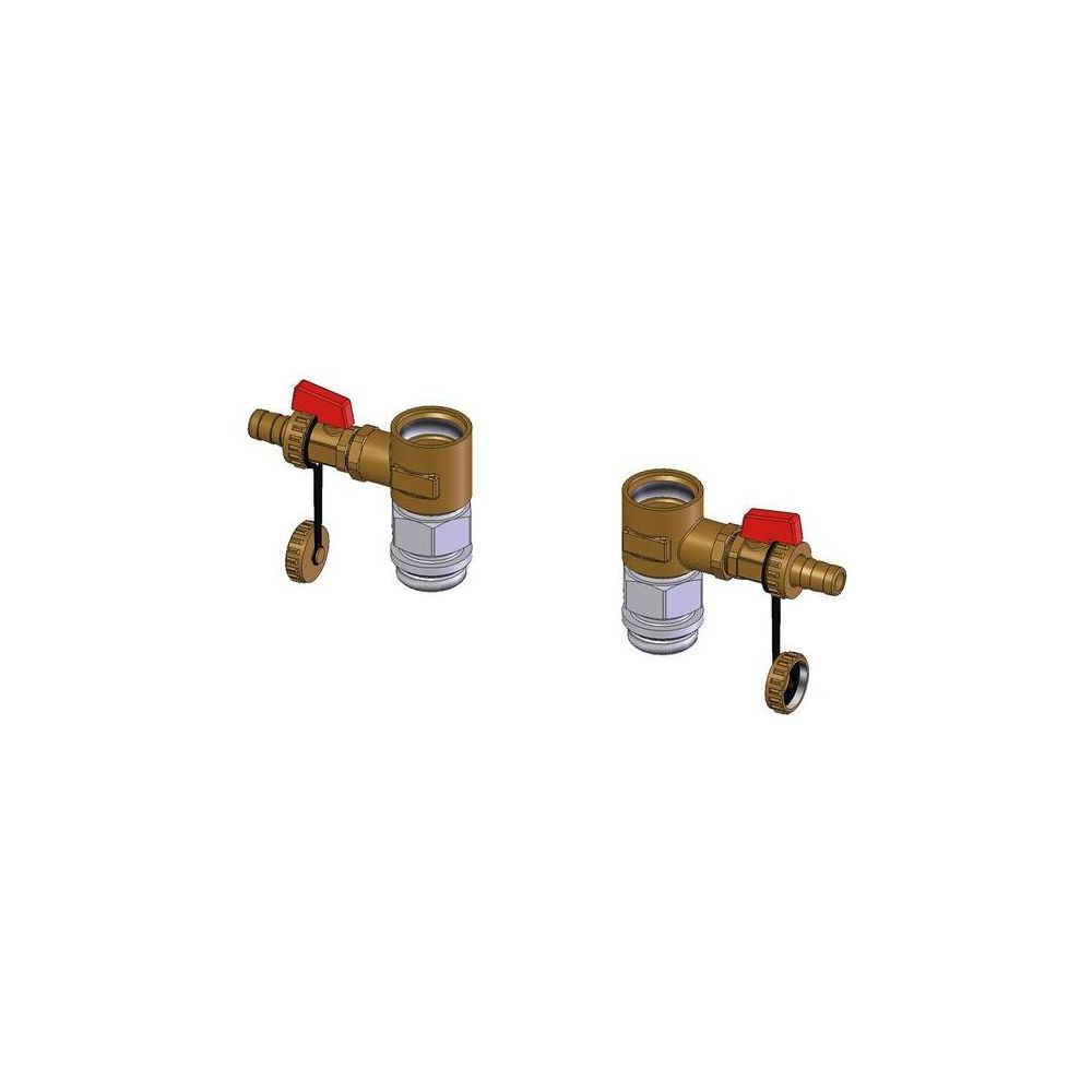 Flamco Anschluss-Set zum Spülen und Befüllen der Heizungsanlage... FLAMCO-M66356.7 4016715021298 (Abb. 2)