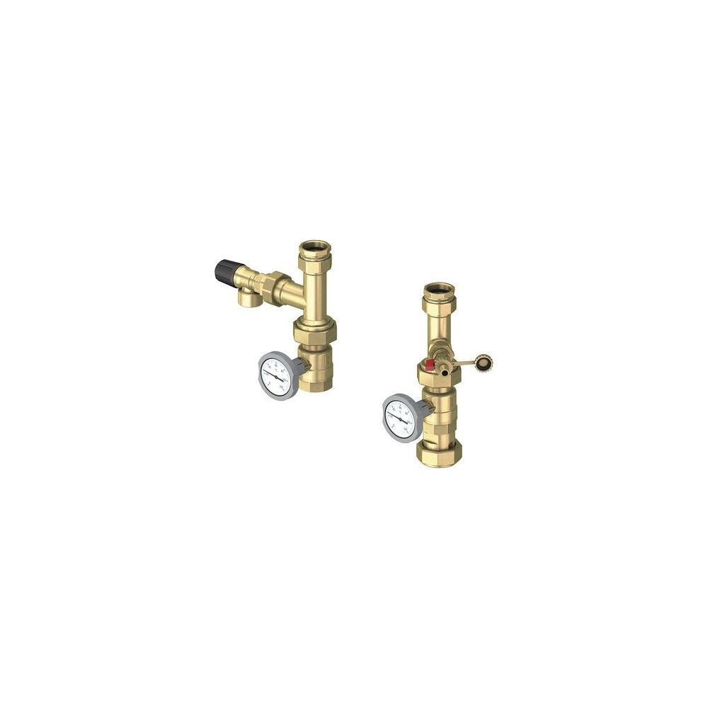 Flamco Anschlussgruppe Kaskade Kugelhahn, Sicherheitsventil, KFE, ohne Pumpe... FLAMCO-M66362.36 4016715064509 (Abb. 2)