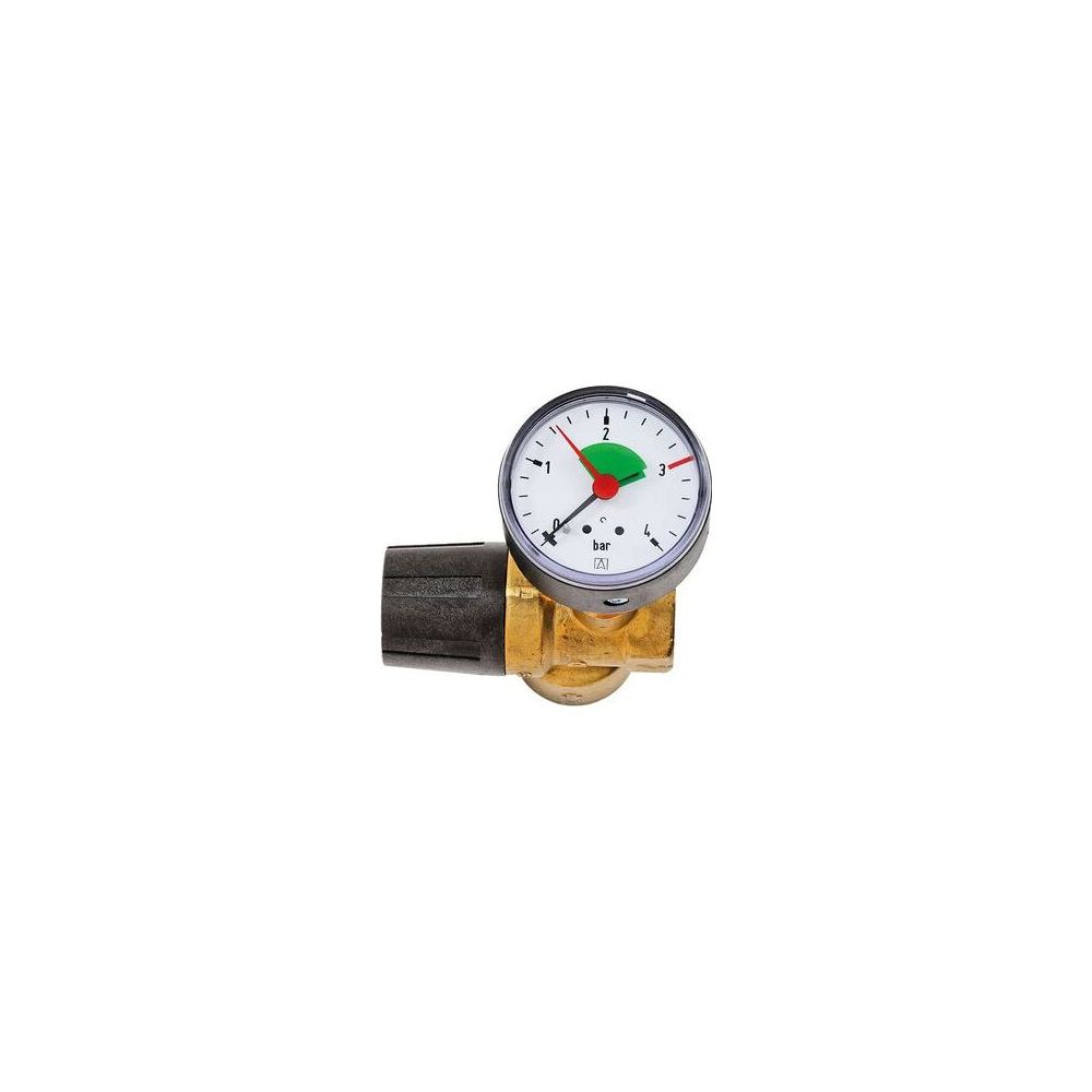 Flamco Manometer SP 4 bar, 50mm, 1/4" hinterer Anschluss, zentrisch... FLAMCO-ME-69021.1 4016715116369 (Abb. 2)