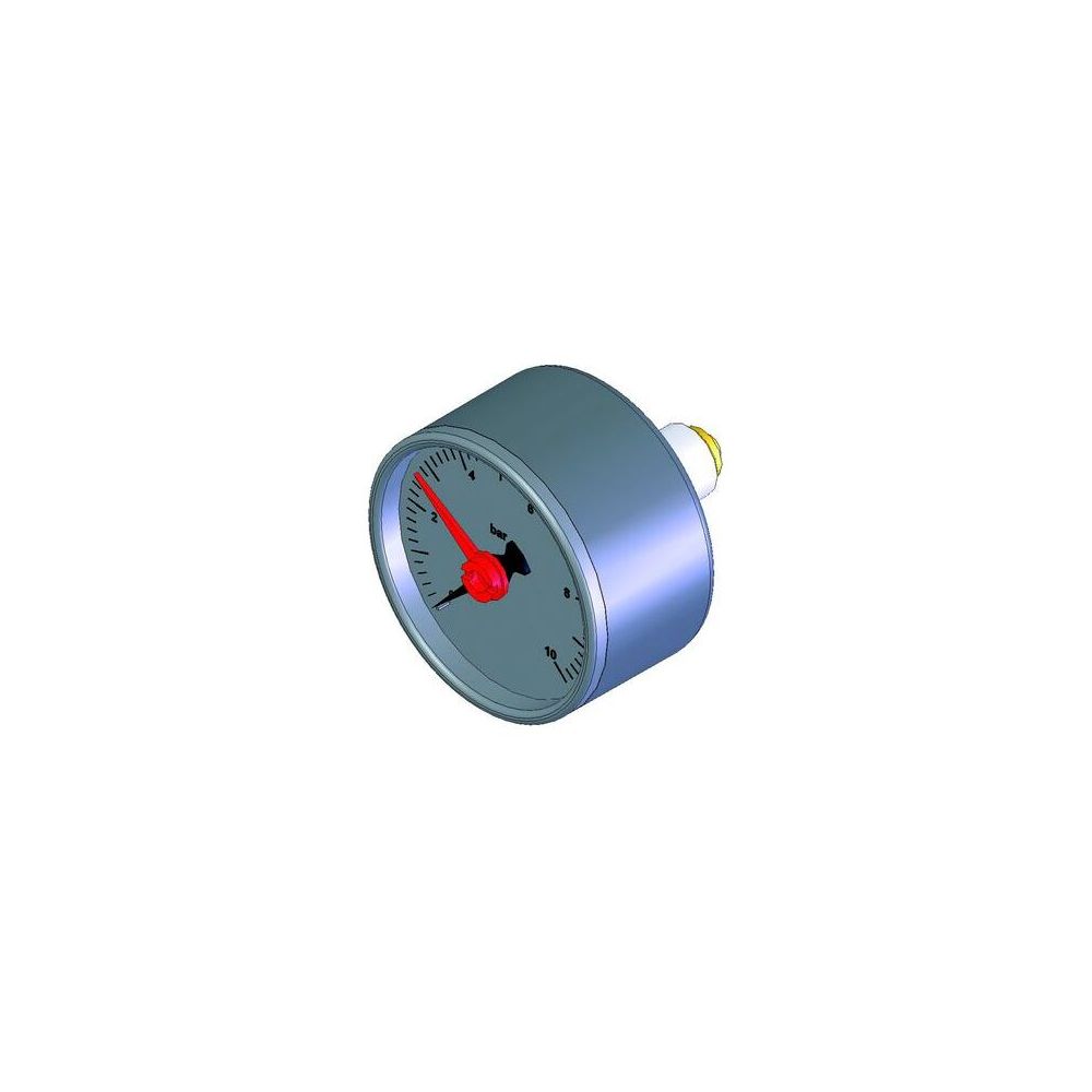 Flamco Manometer SP 10 bar, 1/4" hinterer Anschluss, zentrisch... FLAMCO-ME-69021.2 4016715115744 (Abb. 2)