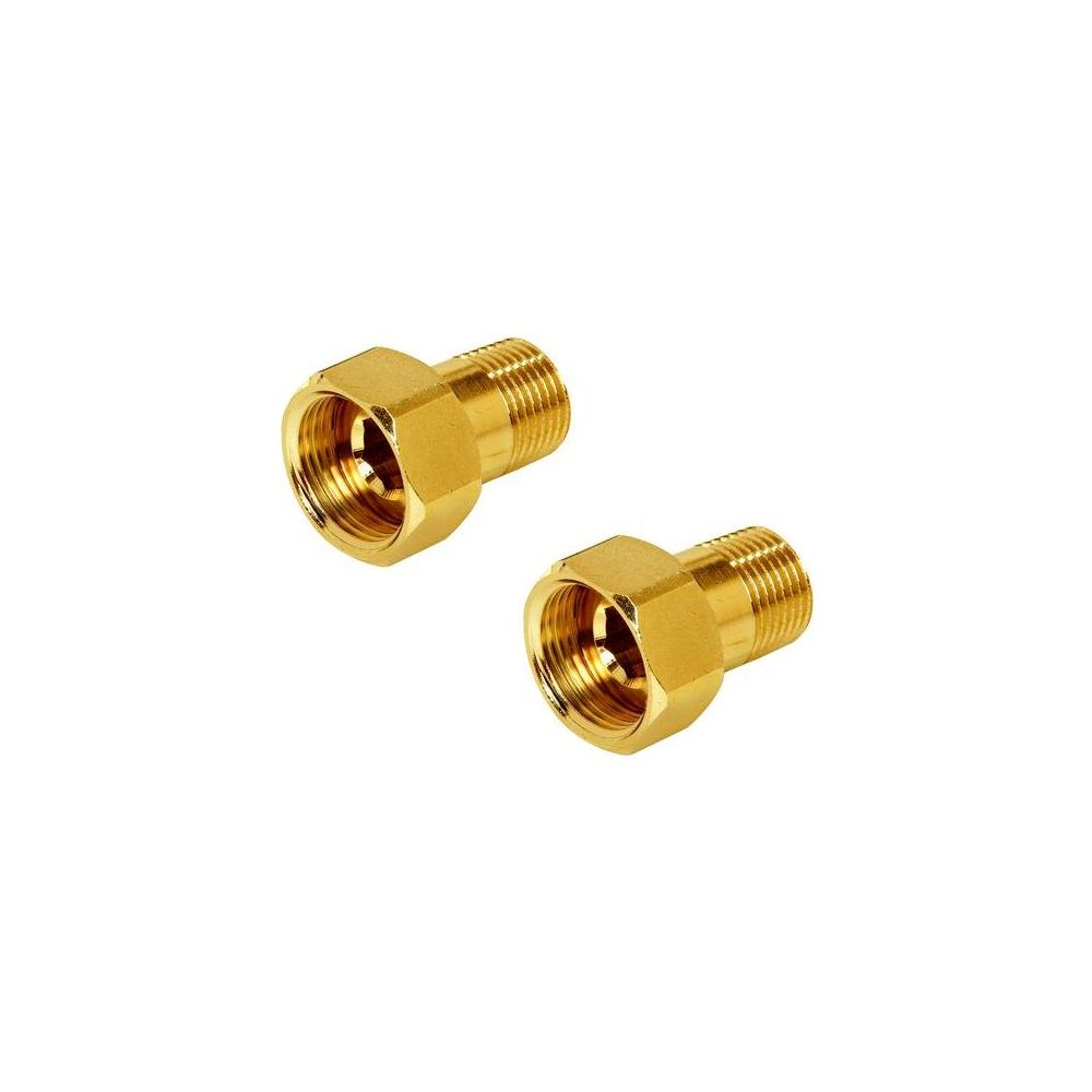 Flamco Außengewinde-Verschraubungssatz DN 15 G 1" x R 3/4", blank... FLAMCO-M9020033 4018919069243 (Abb. 2)