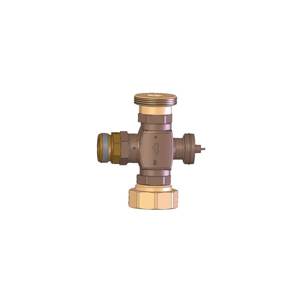 Flamco Stellventil VMV 20 für Stellantrieb RAV... FLAMCO-ME-B-80590.70 4016715132291 (Abb. 2)