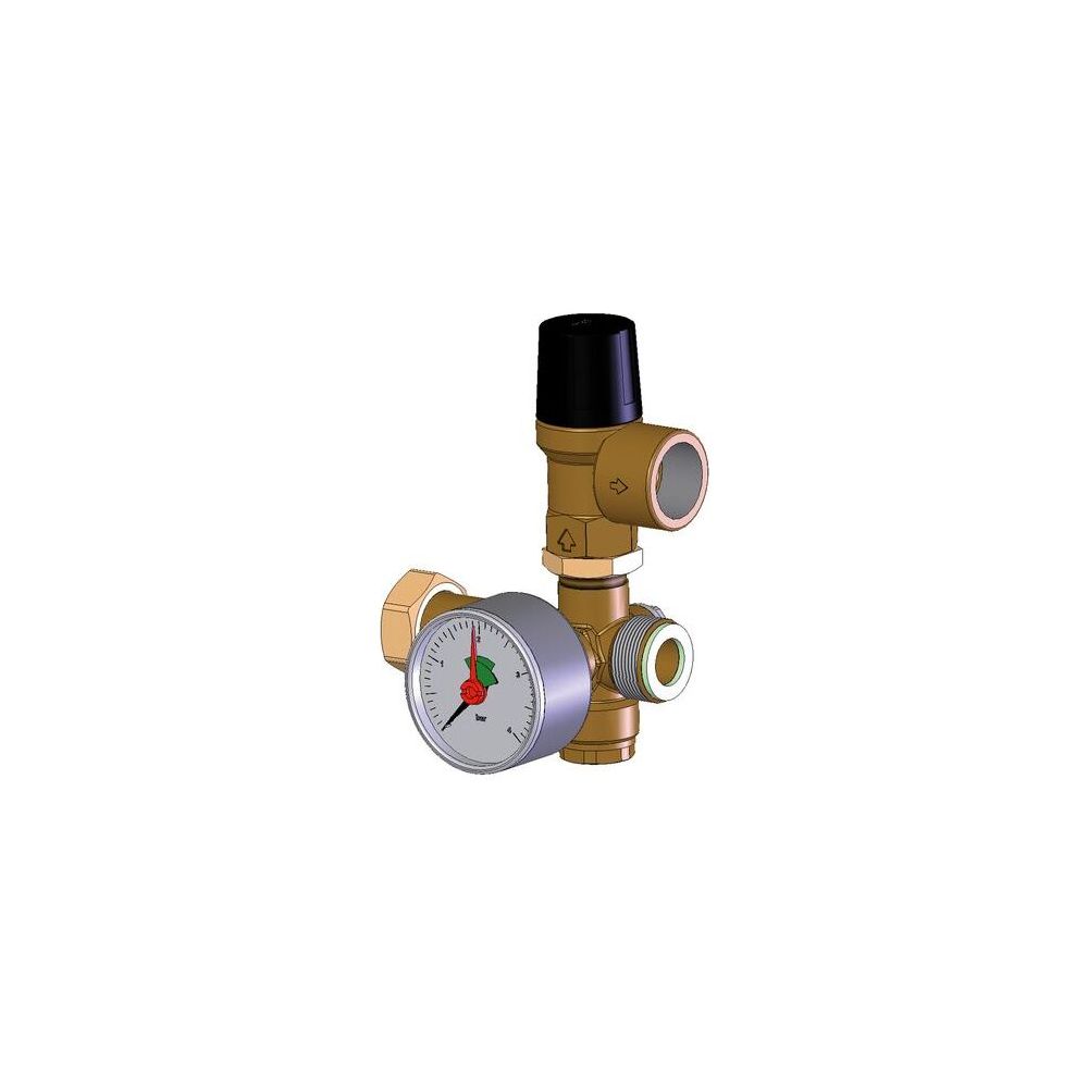 Flamco Sicherheitsset Trennsystem SV 1/2" x 3/4" 3 bar... FLAMCO-ME-45411.1 4016715021663 (Abb. 2)