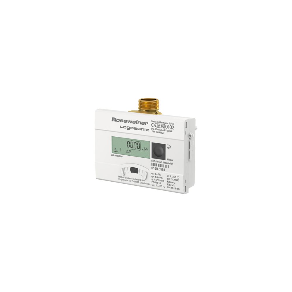 Flamco Logosonic Funk Qp 0,6qm/h, MID, US PN 16, US, Wärmezähler Kälte, Einbau Rü... FLAMCO-M1288151.0001 4016715073082 (Abb. 2)