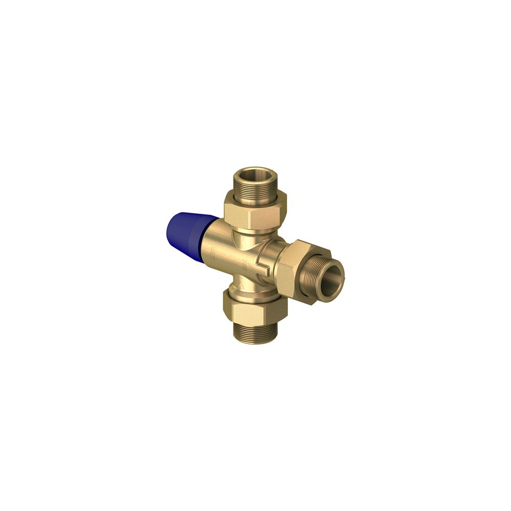 Flamco Rücklauf-Einschichtmodul mit thermostatischen Mischventil, 1"Außengewinde... FLAMCO-M10270.06 4016715011244 (Abb. 2)