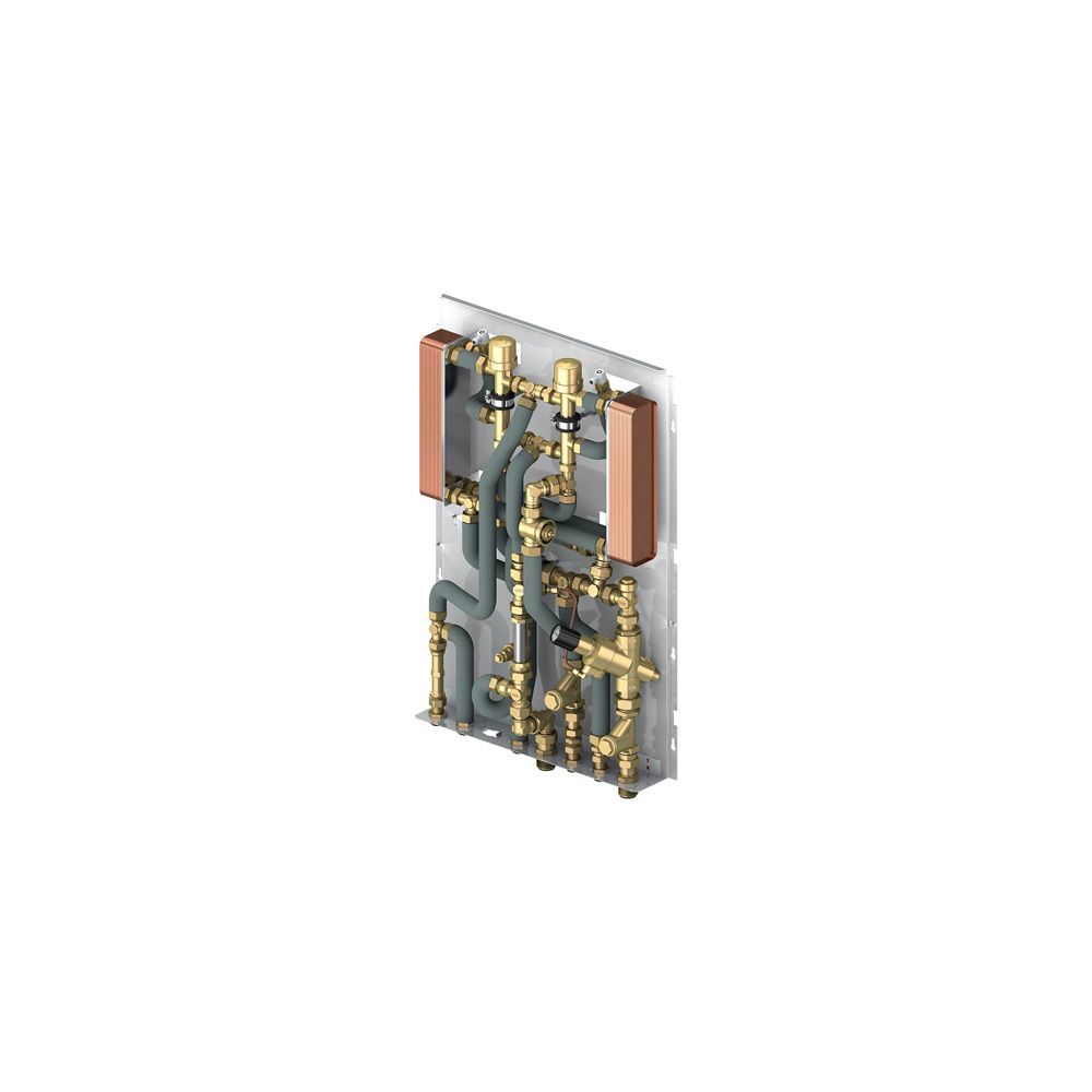 Flamco Logocomfort mit Zirkulationsbrücke ohne Trinkwasserzirkulation, 2x 12l/min... FLAMCO-M11104.35 4016715058393 (Abb. 2)