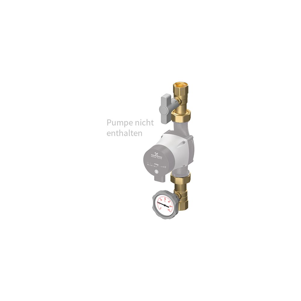 Flamco Pumpenabsperrset S 1 1/4", mit Schwerkraftbremse... FLAMCO-M61132.1 4016715013583 (Abb. 2)