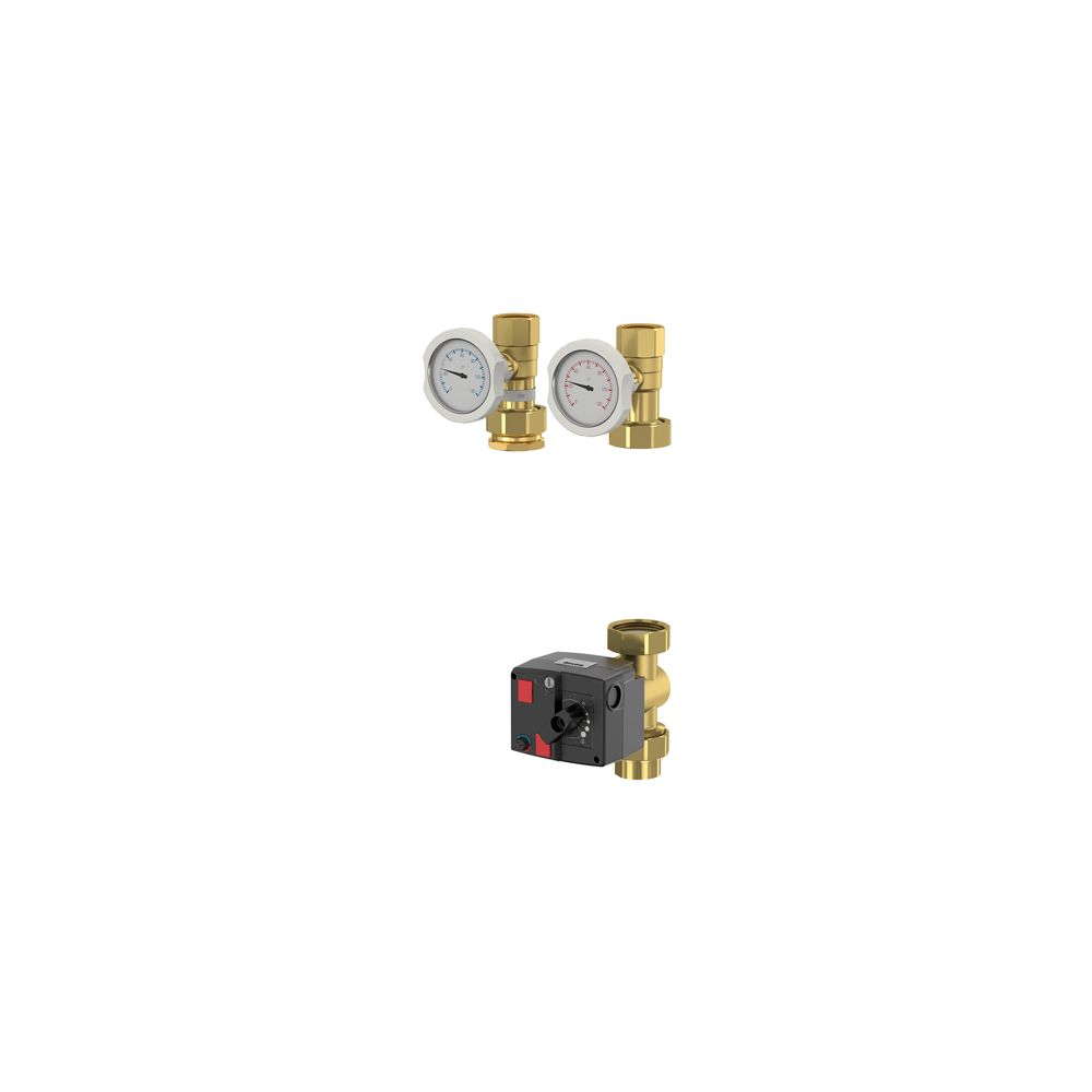 Flamco CirControl G 2" MK, mit Motor und Mischer MK 1", rechts, Absperr- und Rücklaufs... FLAMCO-M61827.7 4016715083517 (Abb. 2)