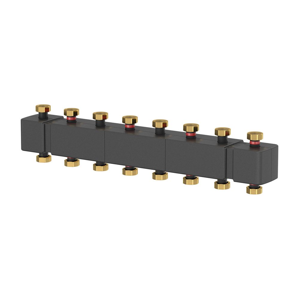 Flamco Meiflow Top S Manifold für 7 HC, HYDR 7" Heizkreise, 70kW, Wandhalterung, Dif... FLAMCO-M66301.942 4016715092779 (Abb. 2)