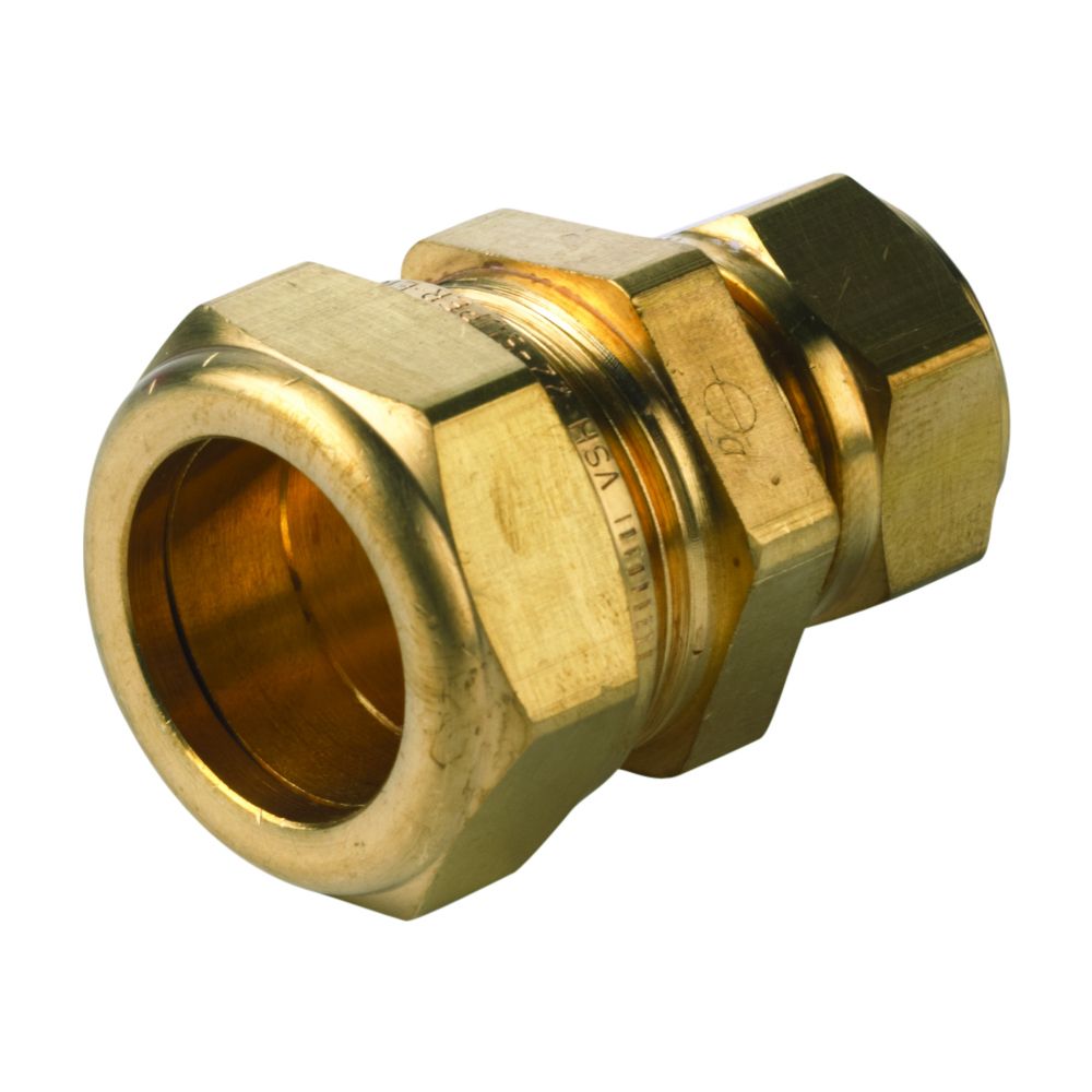 Flamco Super VSH Reduziermuffe 22x15mm, Messing... FLAMCO-20400143 4013852410206 (Abb. 1)