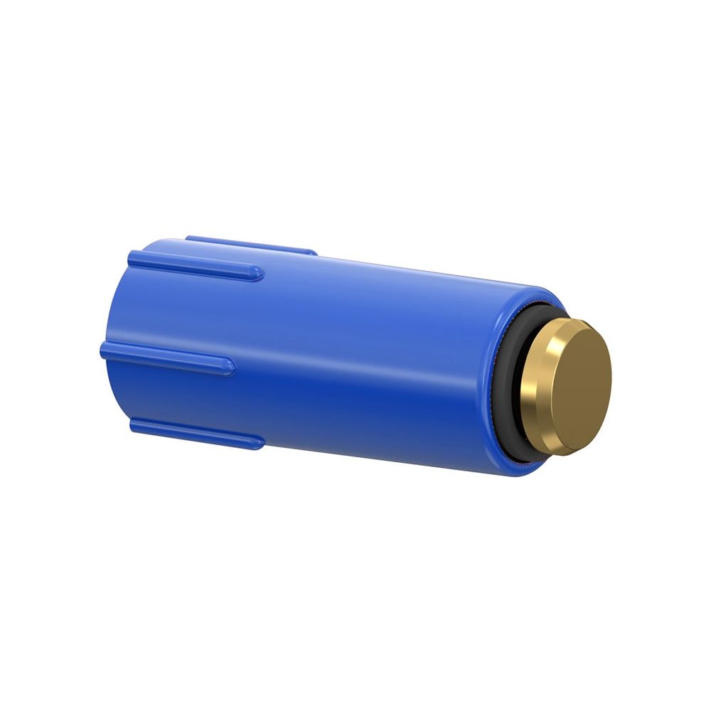 Flamco Baustopfen mit Messing-Gewinde, blau G 1/2" Außengewinde Kunststoff, Messing... FLAMCO-F22309 4013852215962 (Abb. 1)