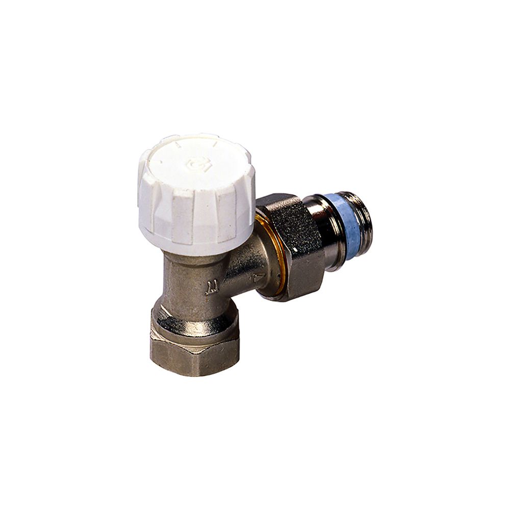 Flamco Thermostatventil Eck DN 15 mit Voreinstellung, Rp 1/2" x G 1/2" Außengewinde, M30... FLAMCO-F34004 4016715144447 (Abb. 1)