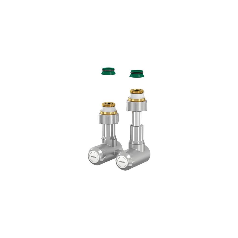 Flamco Multigrip Hahnblock Eck Teleskop EVT G 3/4" Innengewinde x 15 Messing vernickelt ... FLAMCO-F13444 4013852234307 (Abb. 2)