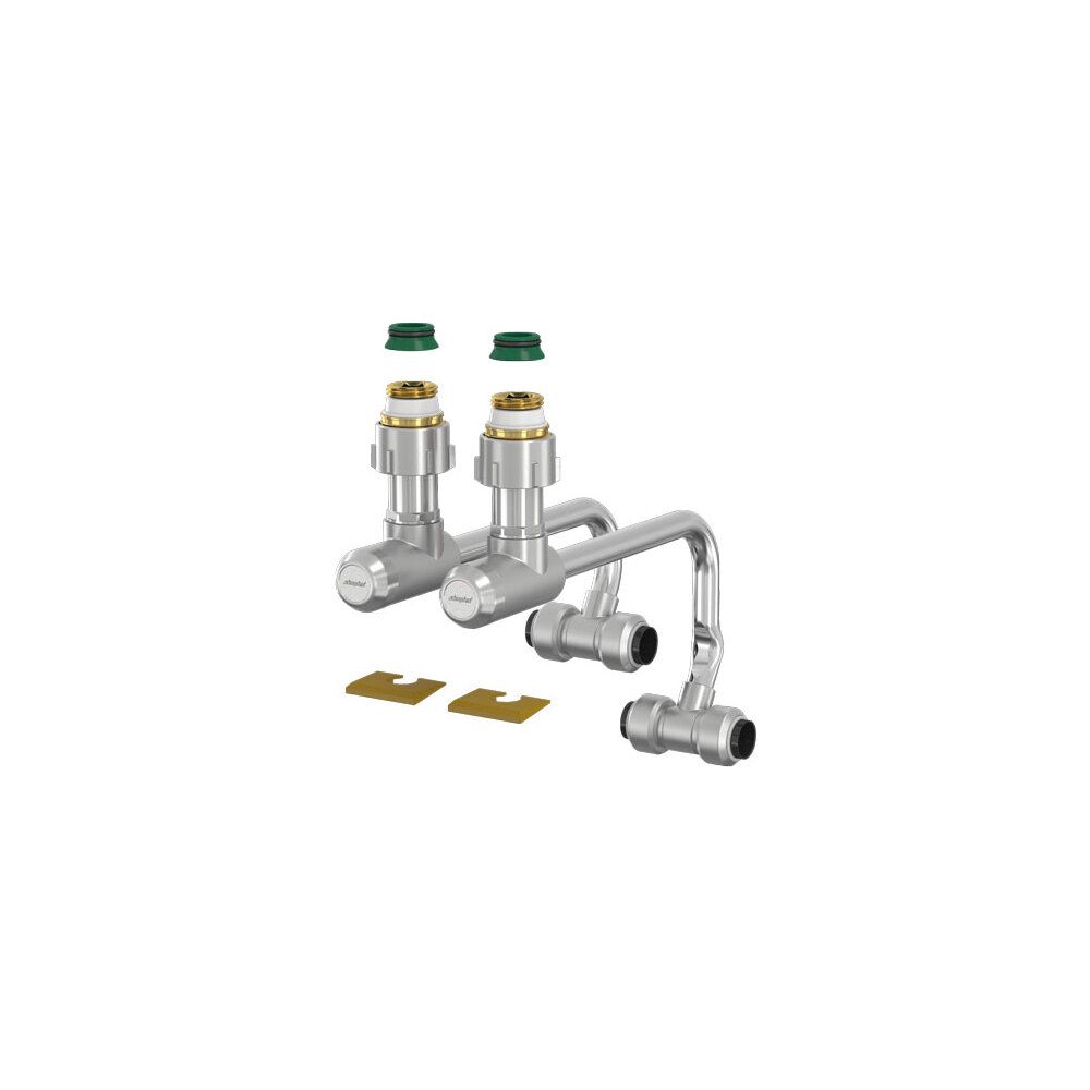 Flamco Tectite Anschlussgarnitur VK31 G 3/4" Innengewinde x Steck 18mm vernickelt mit Ni... FLAMCO-F13461 4013852234185 (Abb. 2)