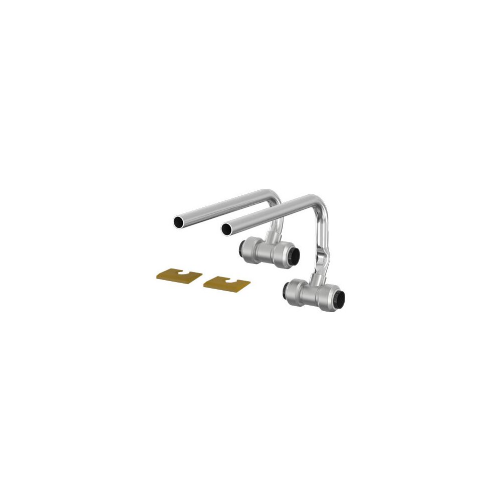 Flamco Tectite Sockelleistenanschluss Rohrende 12mm x Steck 15 Messing vernickelt... FLAMCO-F13459 4013852250468 (Abb. 2)