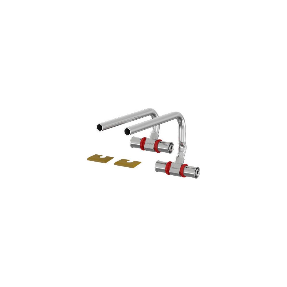 Flamco Sockelleistenanschluss U/F/H/TH-Kontur Rohrende 12mm x Press 16x2mm Messing verni... FLAMCO-F13484 4013852264243 (Abb. 2)