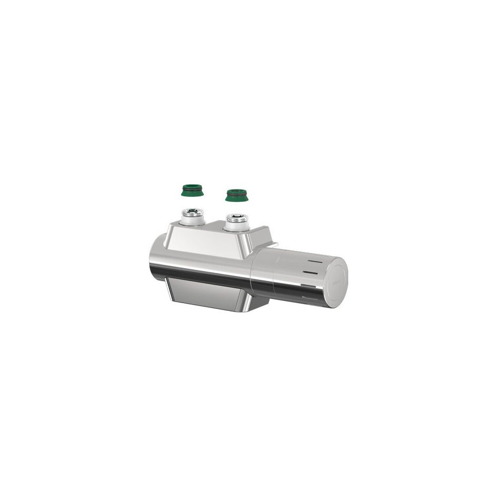 Flamco Ventilhahnblock Variodesign Einrohr mit Thermostatkopf TC-D1 und Blende, verchrom... FLAMCO-F12166 4013852270015 (Abb. 2)