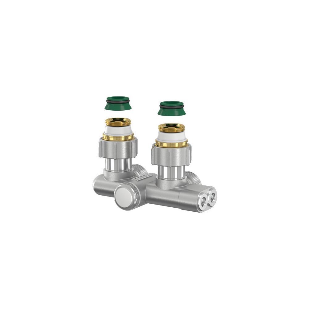 Flamco Einrohr-Umlenkstück Eck mit Absperrung G 3/4" Innengewinde x G 3/4" Außengewinde ... FLAMCO-F10467 4013852268265 (Abb. 2)