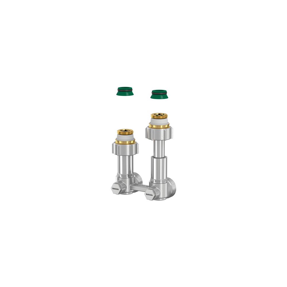 Flamco Exclusiv Eck Hahnblock Teleskop ET/50 G 3/4" Innengewinde x G 3/4" Außengewinde M... FLAMCO-F10086 4013852201064 (Abb. 2)