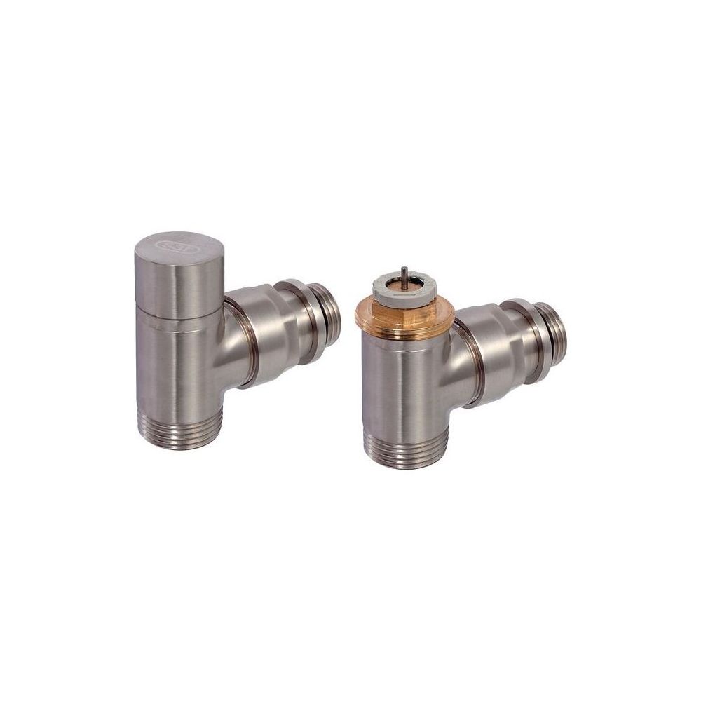 Flamco Design Thermostat-Ventil-Set Eck D3804 G 1/2" Außengewinde x G 3/4" Außengewind... FLAMCO-C3804334 3430650261594 (Abb. 2)