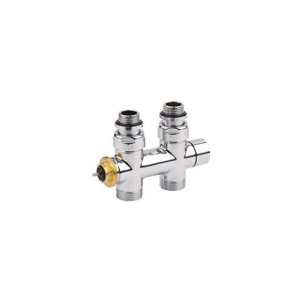 Flamco Design Ventilarmatur Durchgang 739C G 1/2" Außengewinde x G 3/4" Außengewinde Eu... FLAMCO-C739015 3430650448322 (Abb. 2)