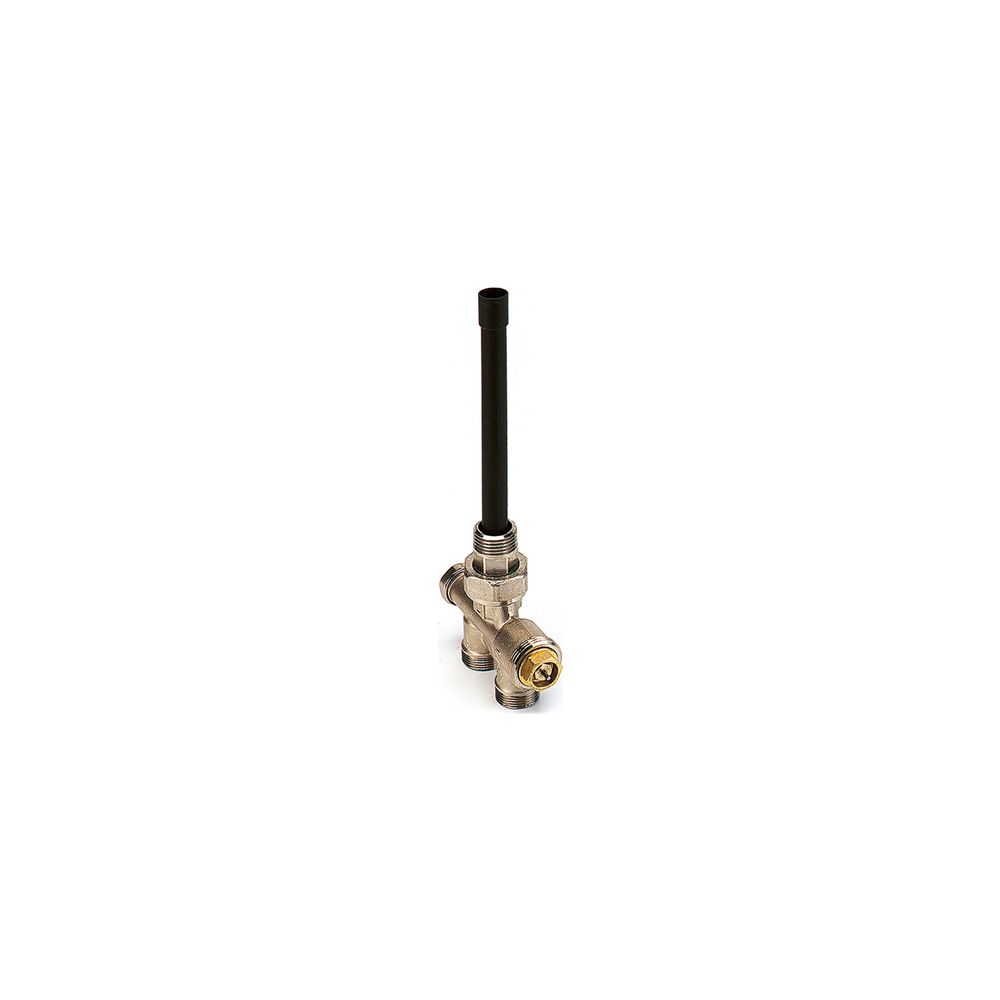 Flamco 4-Wegeventil D445 Messing vernickelt M30, 1/2"x3/4" Eurokonus, für Einrohrsystem... FLAMCO-C445406 3430650139503 (Abb. 2)