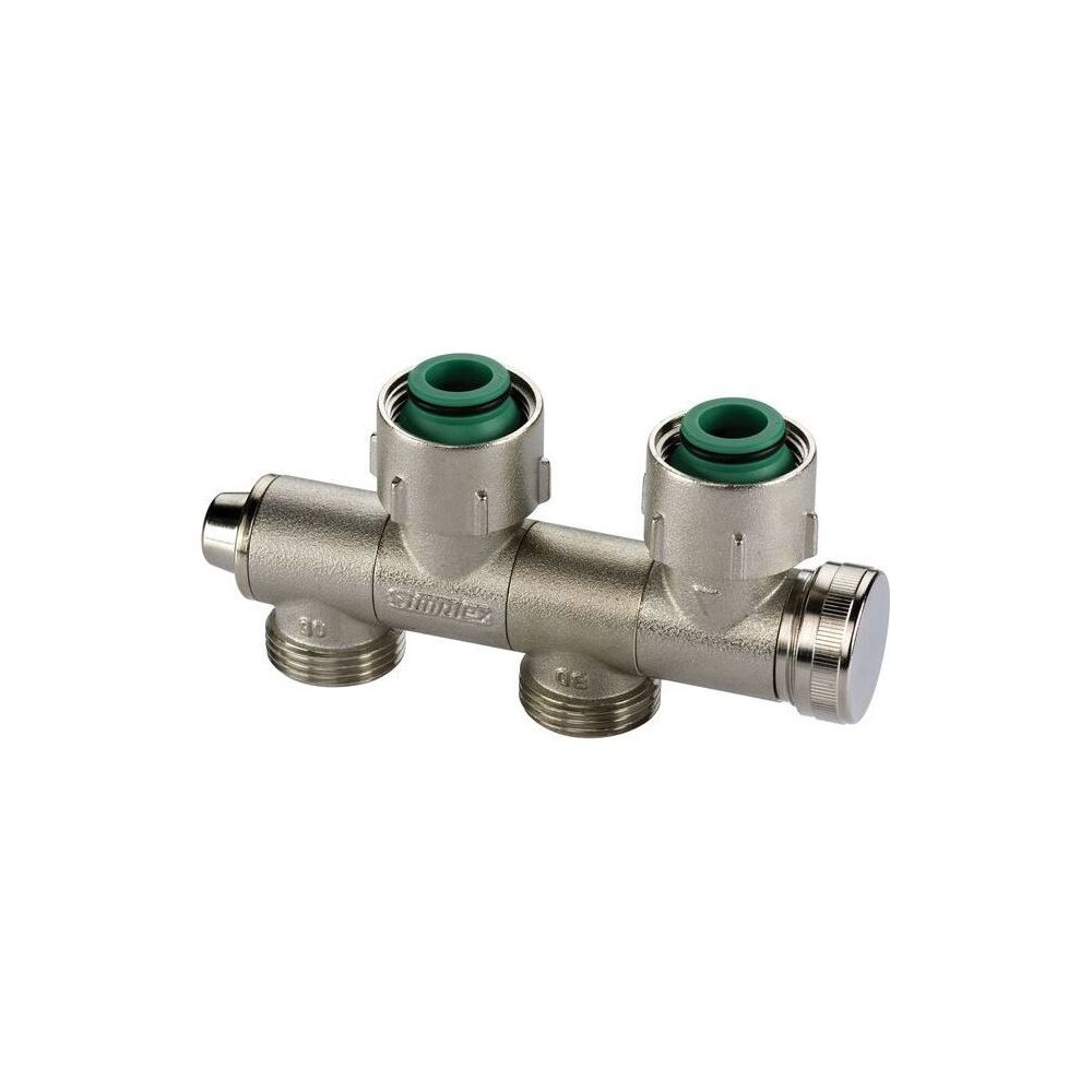 Flamco Variocon Uni-Hahnblock schwenkbar U2 G 3/4" Innengew. x G 3/4" Außengew. Messing ... FLAMCO-F10027 4013852200678 (Abb. 2)