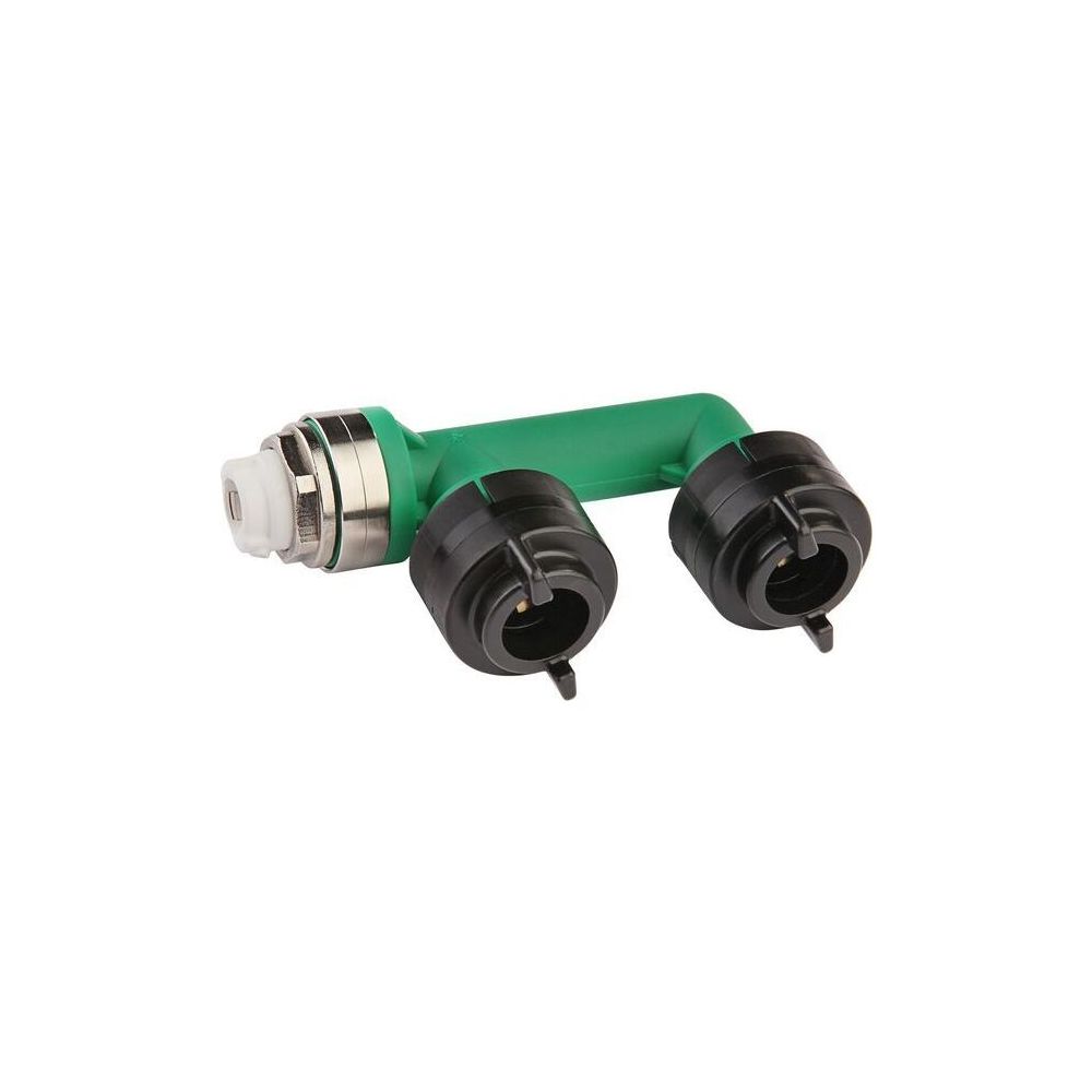 Flamco Prüf- und Abdrückbrücke 15mm Kunststoff mit Luftstopfen... FLAMCO-F10088 4013852254077 (Abb. 2)