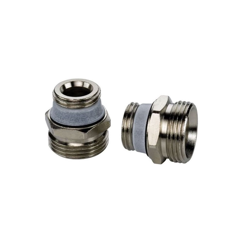 Flamco Anschluss-Set D5 G 1/2" Außengewinde x G 3/4" Außengewinde Eurokonus Messing vern... FLAMCO-F10391 4013852204331 (Abb. 2)