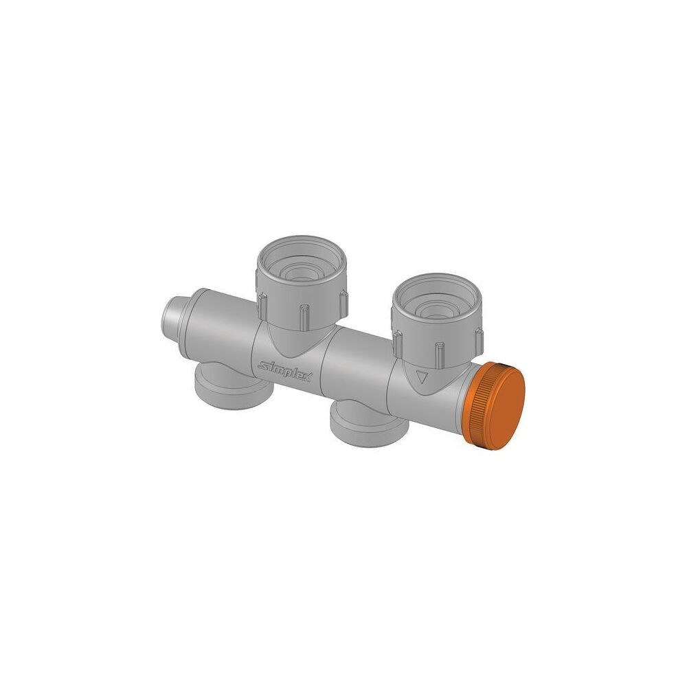 Flamco Kappe für Hahnblock Variocon Messing vernickelt mit Dichtscheibe... FLAMCO-F10431 4013852256309 (Abb. 2)