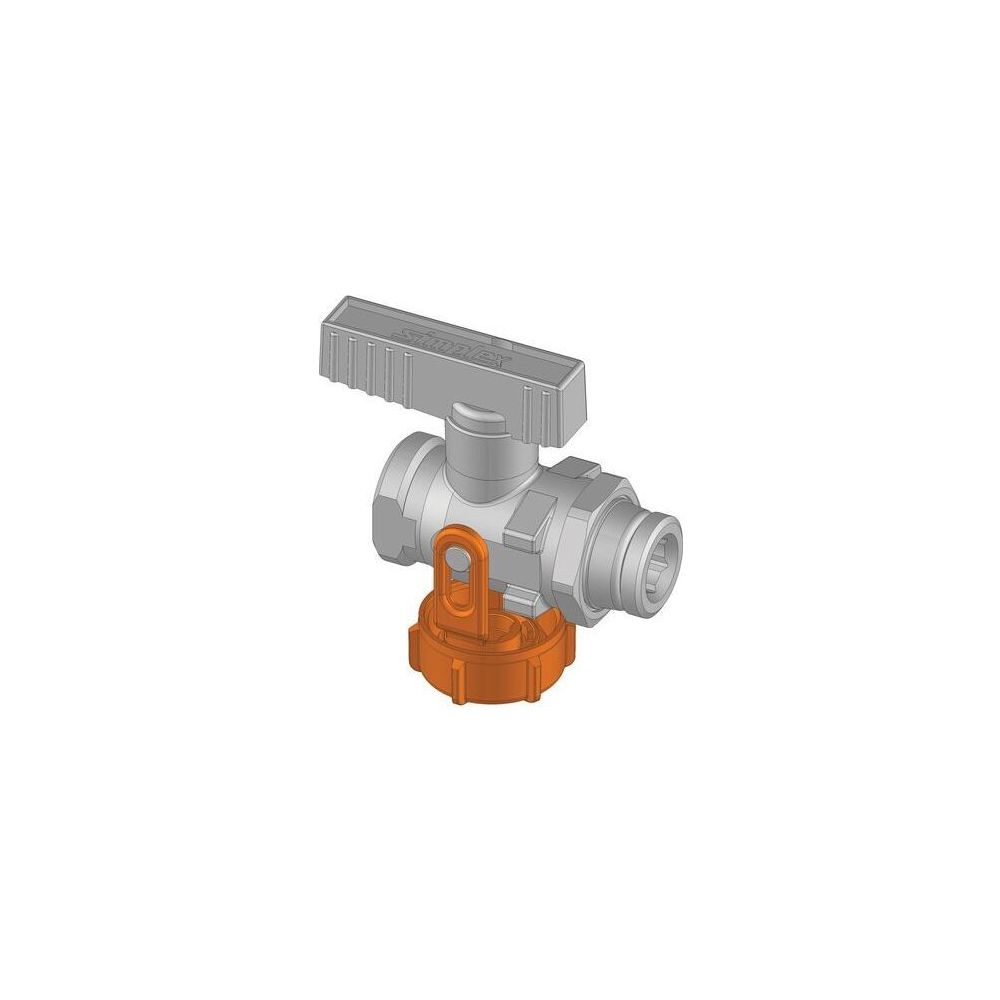 Flamco Kappe mit Bügel G 1" Innengewinde Messing vernickelt... FLAMCO-F10504 4013852234314 (Abb. 2)