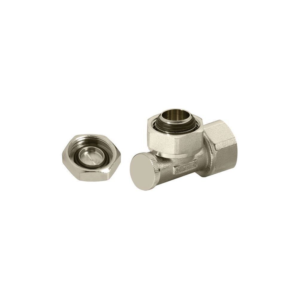 Flamco DIN-Adapter G 1/2" Innengewinde x G 3/4" Außengewinde Messing vernickelt... FLAMCO-F10550 4013852205093 (Abb. 2)