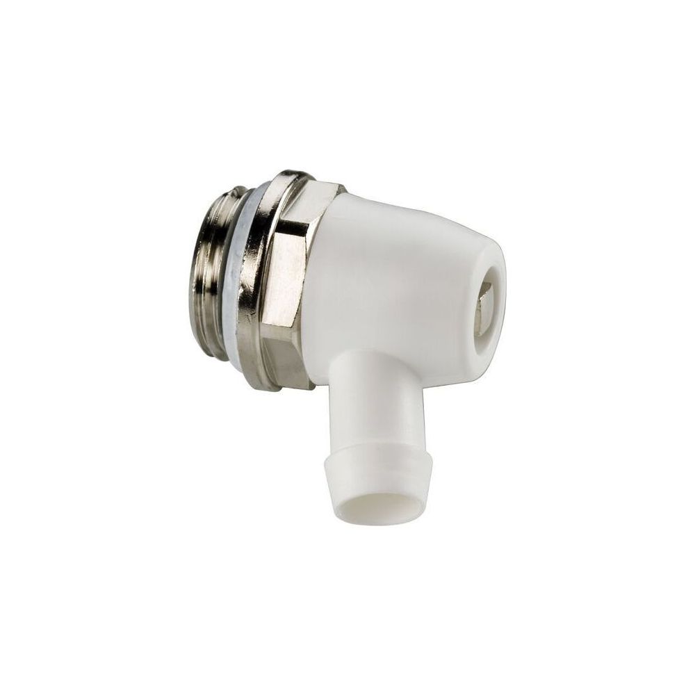 Flamco Standard Entleerungsstopfen I G 3/8" Außengewinde Messing vernickelt, Weiß Kunsts... FLAMCO-F10623 4013852205345 (Abb. 2)