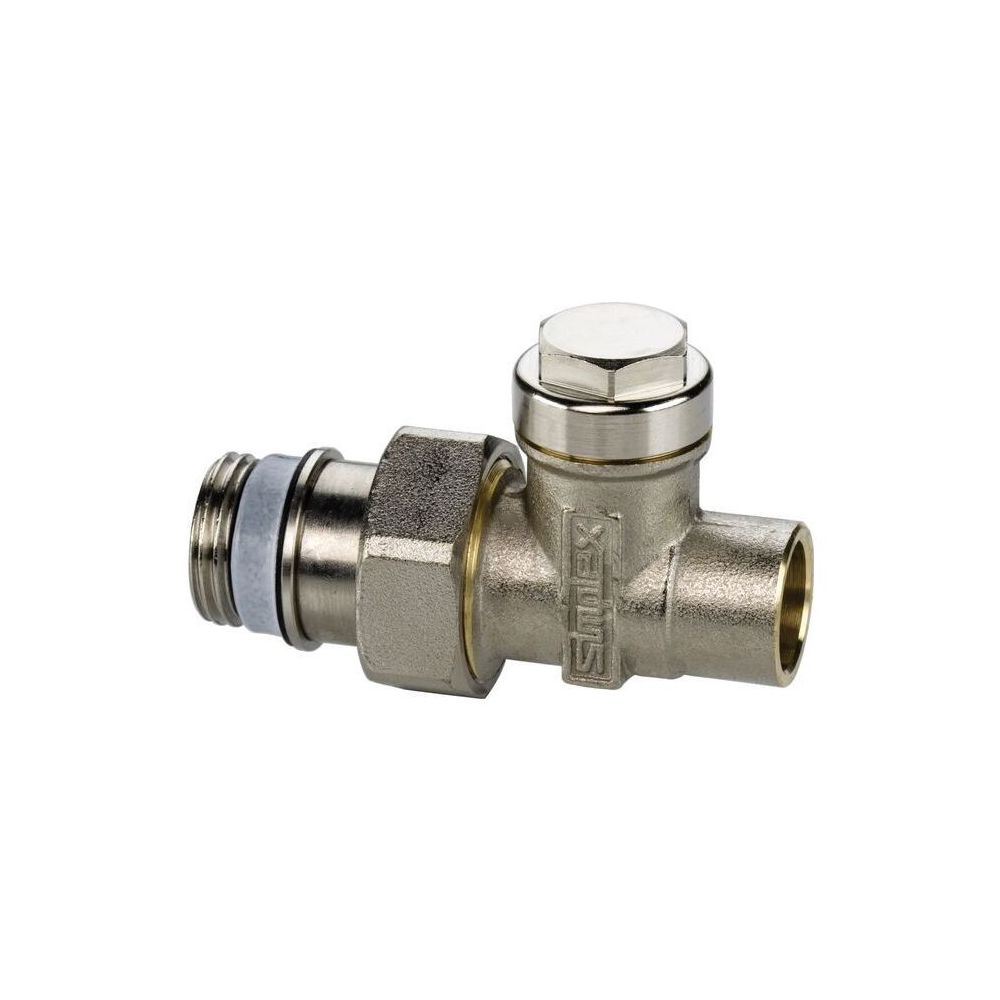 Flamco Rücklaufverschraubung Durchgang Typ L G 1/2" Außengewinde x Löt 15 Messing vernic... FLAMCO-F11756 4013852210585 (Abb. 2)