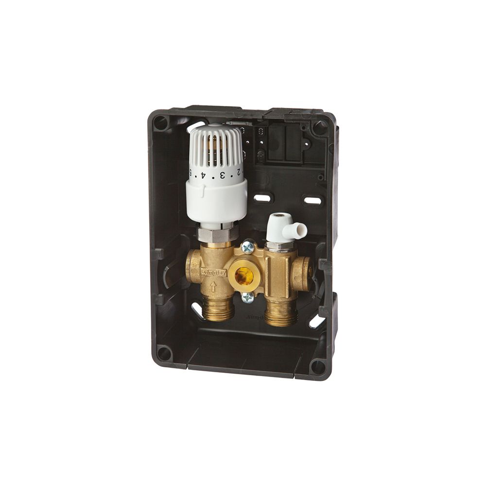Flamco Regelbox RTL-I Standard RTL-Kopf, innenliegendes Thermostatventil G 3/4" AG Eurok... FLAMCO-F11831 4013852259973 (Abb. 2)